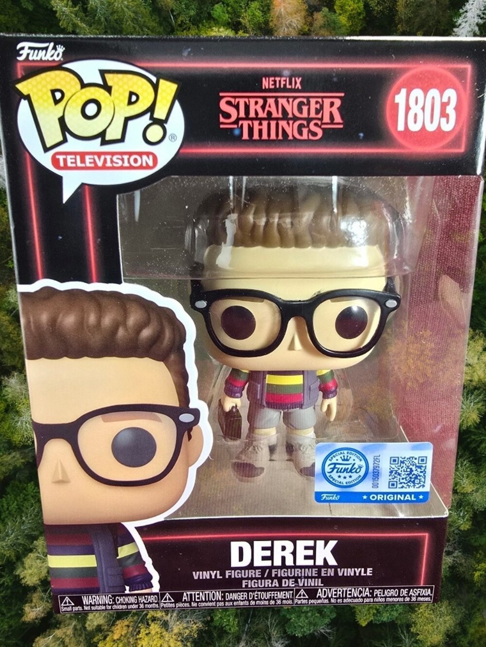 Funko Pop! Vinyl: Derek Exclusive #1803 (Nib) With Pop Protector